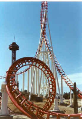 Magic Mountain Viper Ride